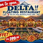 Delta Floating Restaurant, pakakaabangan ang kakaibang dine-in experience sa Buluan Lake sa Maguindanao Del Sur