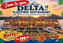 Delta Floating Restaurant, pakakaabangan ang kakaibang dine-in experience sa Buluan Lake sa Maguindanao Del Sur